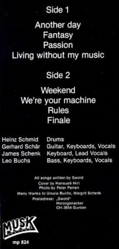 Sword - No Remains 1983