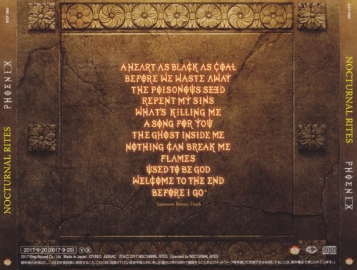 Nocturnal Rites - Phoenix [Japanese Edition] (2017) (Lossless)