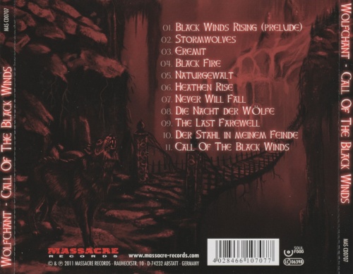 Wolfchant - Call Of The Black Winds (2011) (Lossless)