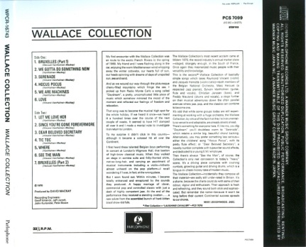 Wallace Collection - Wallace Collection (1970) [Reissue 2015] Lossless