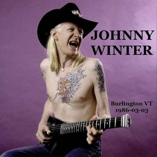 Johnny Winter - Burlington VT (1986) Live