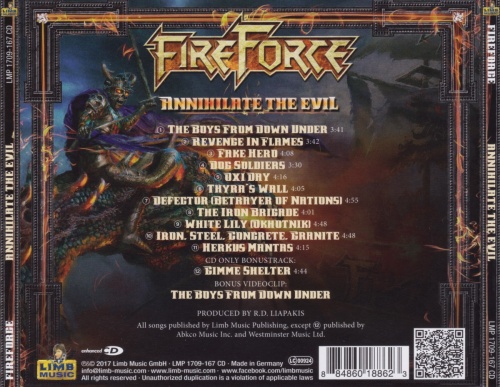 FireForce - Annihilate The Evil (2017) (Lossless)