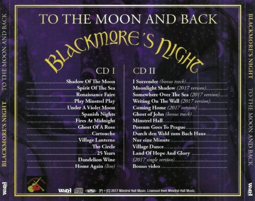 Blackmore's Night - To The Moon and Back: 20 Years and Beyond... (2CD) [Japanese Edition] (2017) (Lossless)