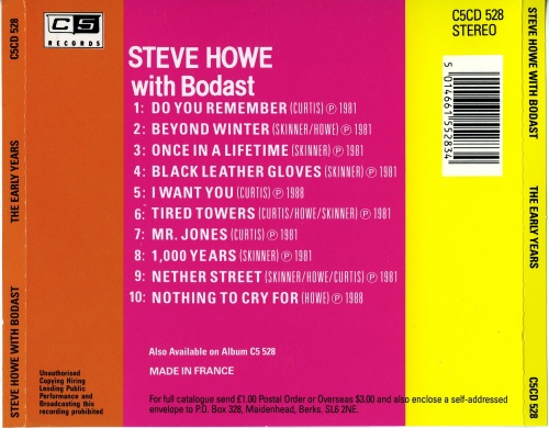 Steve Howe with Bodast - The Early Years [archival] 1990