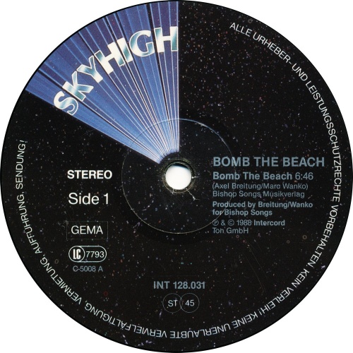 Bomb The Beach - Bomb The Beach (Vinyl, 12'') 1988 (Lossless)