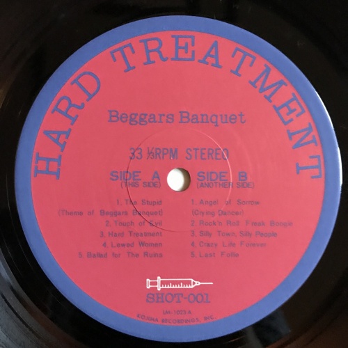 Beggars Banquet - Hard Treatment (Vinyl Rip) 1976