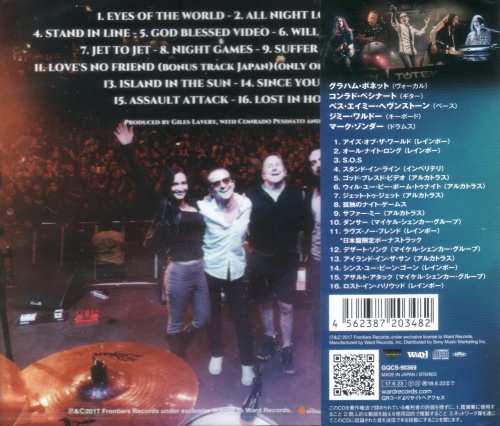 Graham Bonnet Band - Live Here Comes The Night [Japanese Edition] (2017) (Lossless)