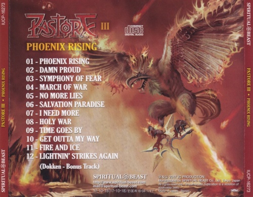 Pastore - Phoenix Rising [Japanese Edition] (2017) (Lossless)