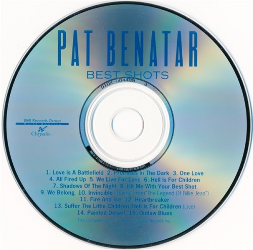 Pat Benatar - Best Shots (1989) (Lossless + mp3)