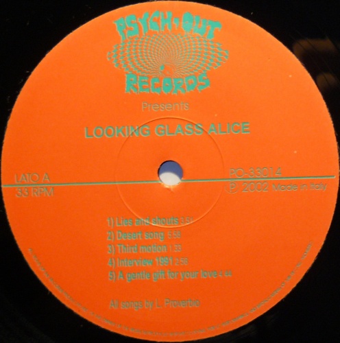Looking Glass Alice - A Gentle Gift Love for Your 2002 (Vinyl LP)