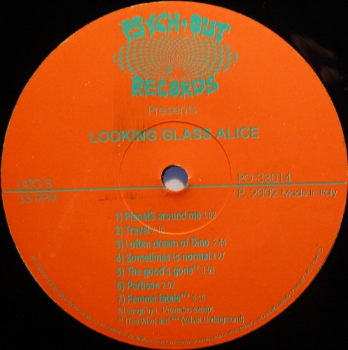 Looking Glass Alice - A Gentle Gift Love for Your 2002 (Vinyl LP)