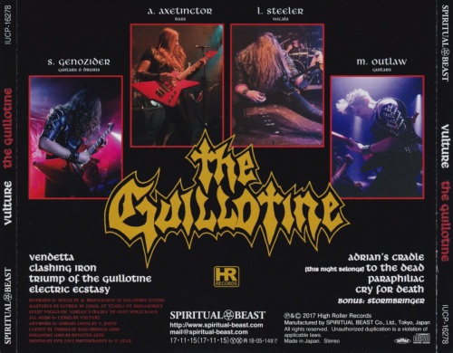 Vulture - The Guillotine [Japanese Edition] (2017) (Lossless)