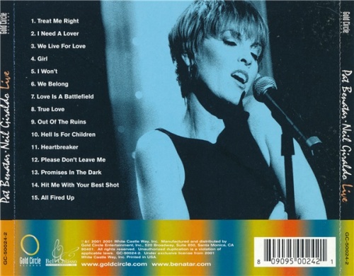 Pat Benatar & Neil Giraldo - Live (Summer Vacation Tour Soundtrack 2001) (Lossless + mp3)