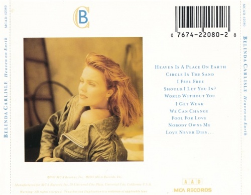 Belinda Carlisle - Heaven On Earth (1987) (Lossless + mp3)