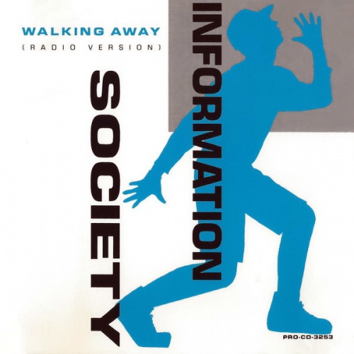 Information Society - Walking Away (CD, Single, Promo) 1988