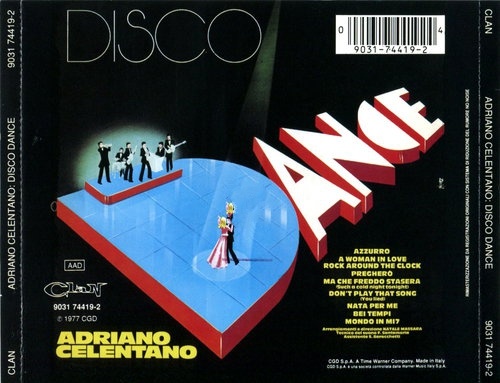 Adriano Celentano - Disco Dance 1977(Lossless)