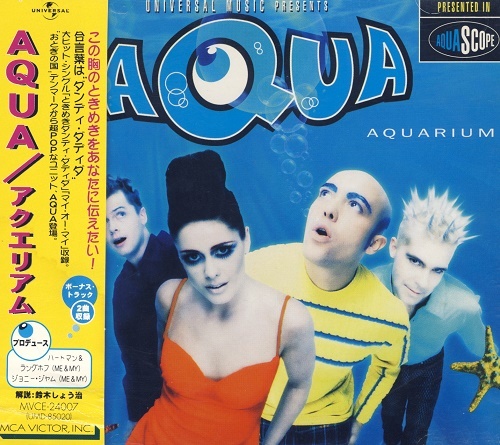 Aqua - Aquarium (Japan Edition) (1997) (lossless + MP3)