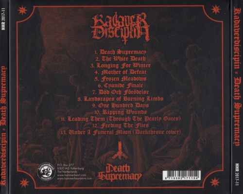 Kadaverdisciplin - Death Supremacy [Limited Edition] (2017) (Lossless)