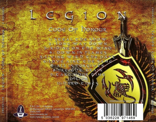 Legion - Code Of Honour (2011)