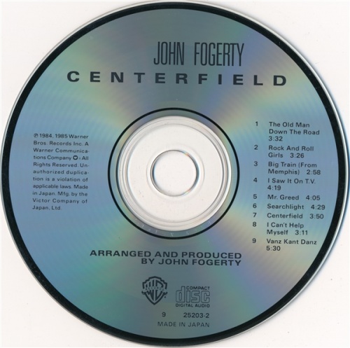 John Fogerty - Centerfield (1985) (Lossless)
