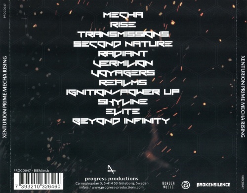 Xenturion Prime - Mecha Rising [2CD] (2014) (Lossless)