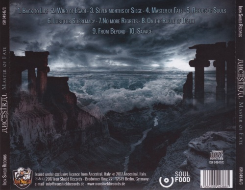 Ancestral - Master Of Fate (2017) (Lossless)