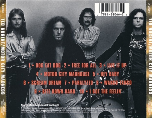 Ted Nugent - Motor City Madness (1996) (Lossless + mp3)