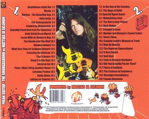 Mattias IA Eklundh - Freak Guitar: The Smorgasbord [2CD] (2013) Lossless