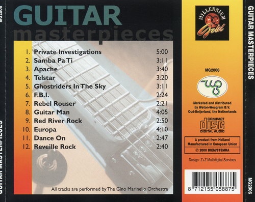 The Gino Marinello Orchestra - Guitar Masterpieces 2000(Lossless) The Gino Marinello Orchestra - Guitar Masterpieces 2000(Lossless)