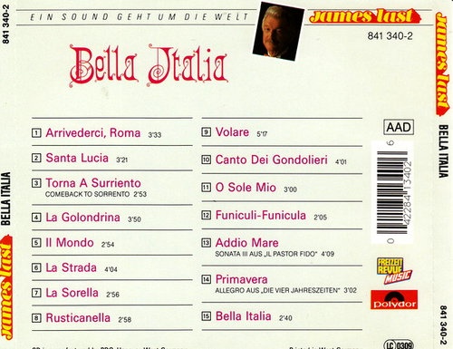 James Last - Bella Italia 1998(Lossless)