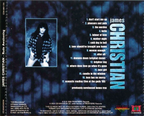 James Christian - Rude Awakening (1999) [Reissue 2001] Lossless