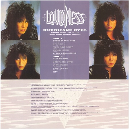 Loudness - Hurricane Eyes 1987 (2009) (Japan) (Lossless)