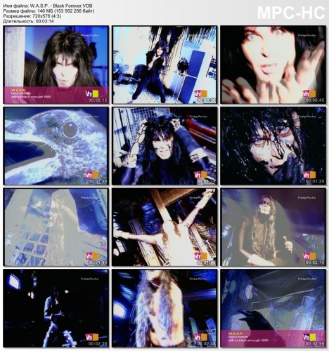 W.A.S.P. - Black Forever  (1995)