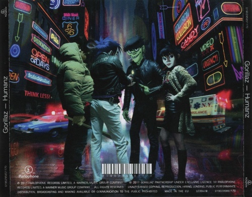 Gorillaz - Humanz [Deluxe Edition] (2017) (Lossless)