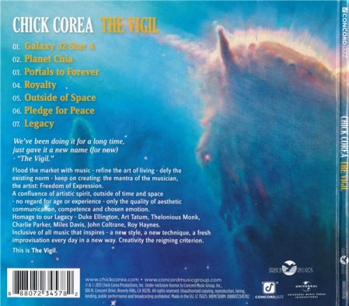 Chick Corea - The Vigil (2013) (Lossless + mp3)