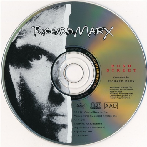 Richard Marx - Rush Street (1991) (Lossless + mp3)