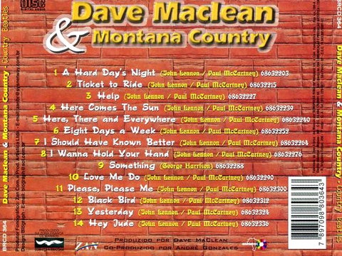 Dave Maclean & Montana Country - Country Beatles (1998)