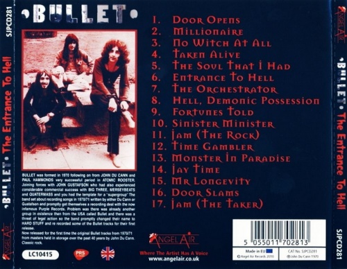 Bullet - The Entrance To Hell (1970)