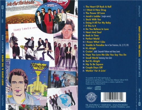 Huey Lewis & The News - Greatest Hits (2006) (Lossless + mp3)