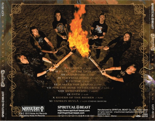 Thaurorod - Anteinferno [Japanese Edition] 2013