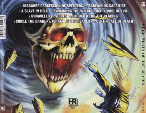 Hexx - Wrath Of The Reaper (2017) (Lossless)