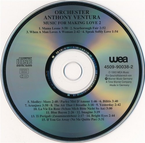 Orchester Anthony Ventura - Music For Making Love 2 (1993) (Lossless + mp3)