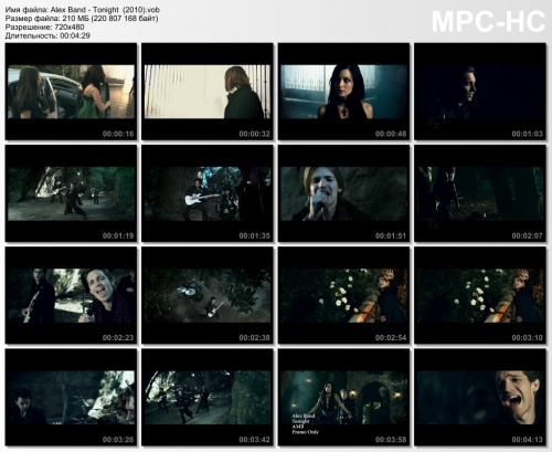 Alex Band - Tonight  (2010)