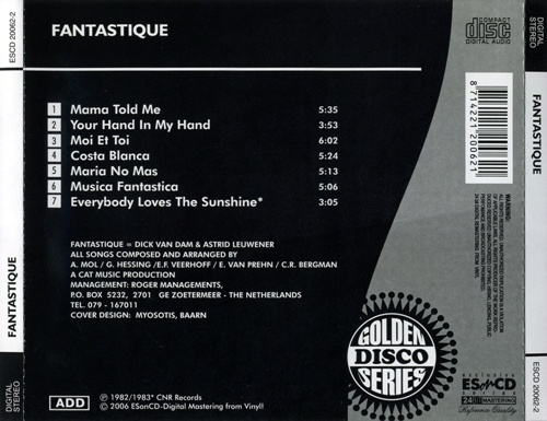 Fantastique - Fantastique (1982/2006) [Lossless]