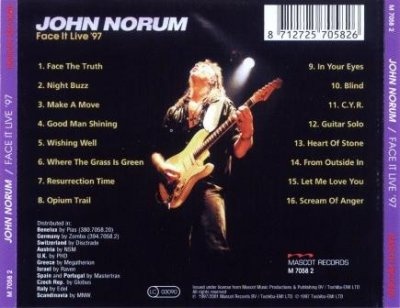 John Norum - Discography (1987-2010) [9CD] Lossless