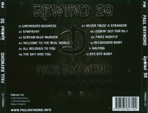 Paul Raymond - Rewind 50 (2014)