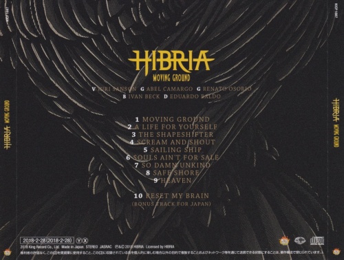 Hibria - Moving Ground [Japanese Edition] (2018) (Lossless)