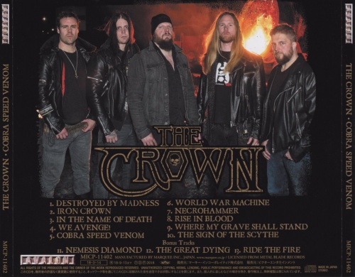 The Crown - Cobra Speed Venom [Japanese Edition] (2018) (Lossless)