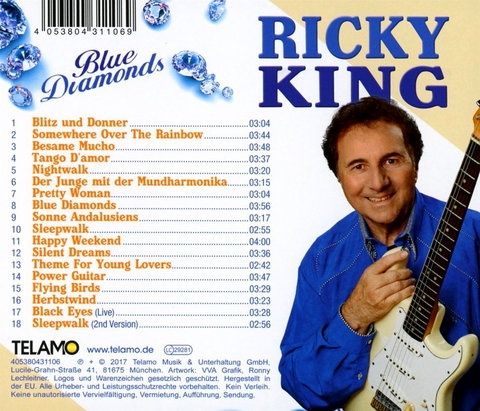 Ricky King - Blue Diamonds (2018 )[Lossless]