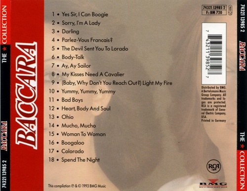 Baccara - The Collection (1993) [Lossless+Mp3]